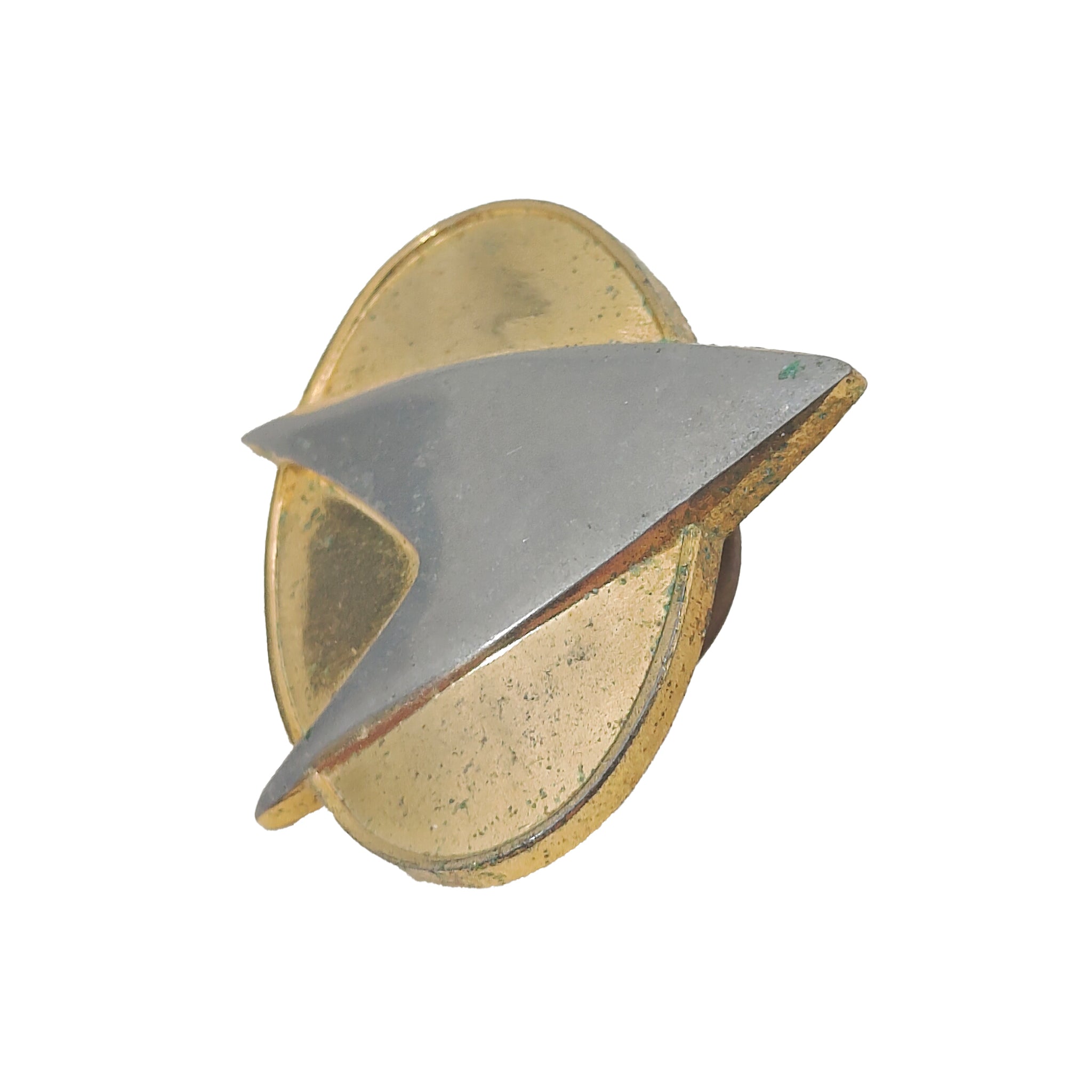 Vintage Star Trek The Next Generation Combadge Pin PPC 1988 – TV Icons & Heroes, Vintage Brands, 2 cm, 1988, pre-owned collector piece, Uncanny Collectibles Dublin Ireland