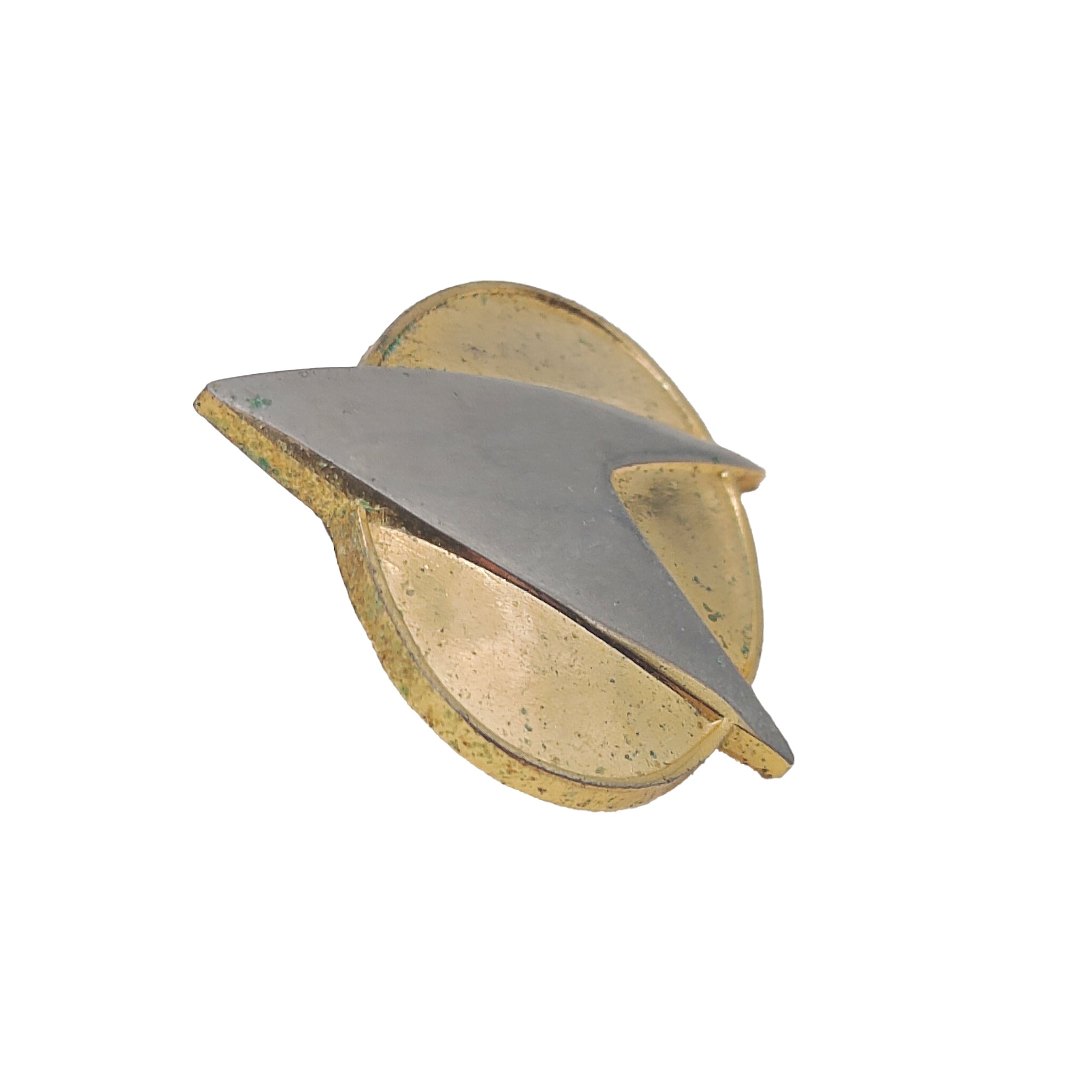 Vintage Star Trek The Next Generation Combadge Pin PPC 1988 – TV Icons & Heroes, Vintage Brands, 2 cm, 1988, pre-owned collector piece, Uncanny Collectibles Dublin Ireland