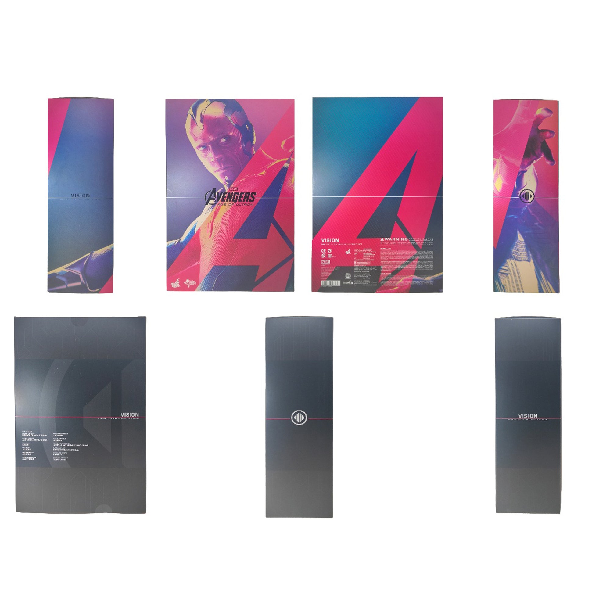 Vision Avengers Age of Ultron MMS 296 Hot Toys 1/6 Scale Action Figure 2015 31cm