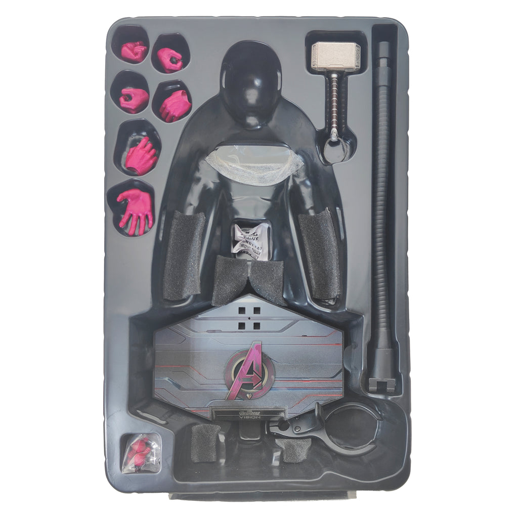 Vision Avengers Age of Ultron MMS 296 Hot Toys 1/6 Scale Action Figure 2015 31cm