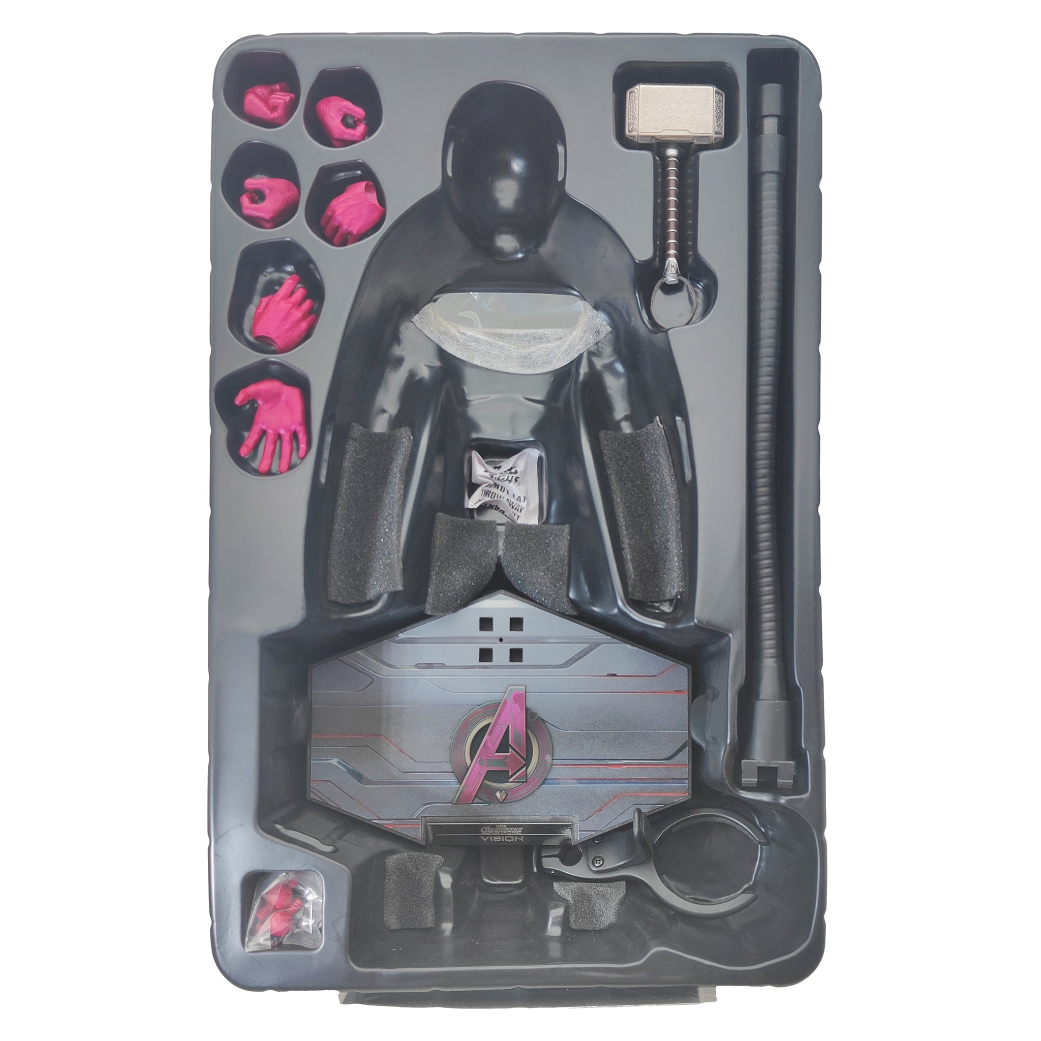Vision Avengers Age of Ultron MMS 296 Hot Toys 1/6 Scale Action Figure 2015 31cm – Avengers, Hot Toys, 31 cm, 2015, pre-owned collector piece, Uncanny Collectibles Dublin Ireland