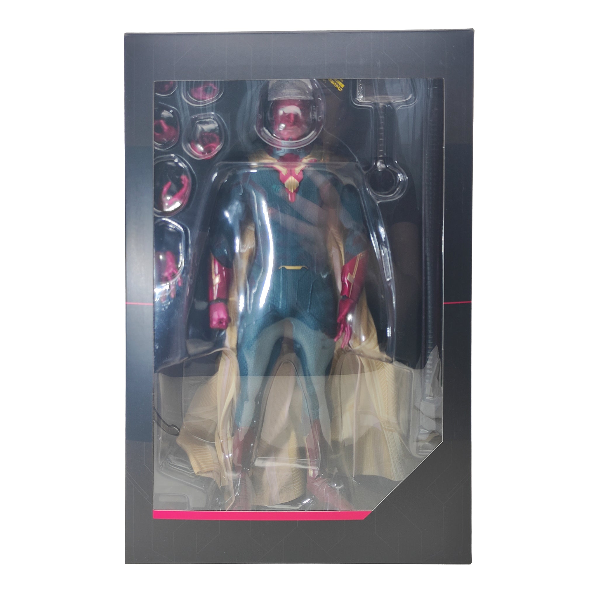 Vision Avengers Age of Ultron MMS 296 Hot Toys 1/6 Scale Action Figure 2015 31cm – Avengers, Hot Toys, 31 cm, 2015, pre-owned collector piece, Uncanny Collectibles Dublin Ireland