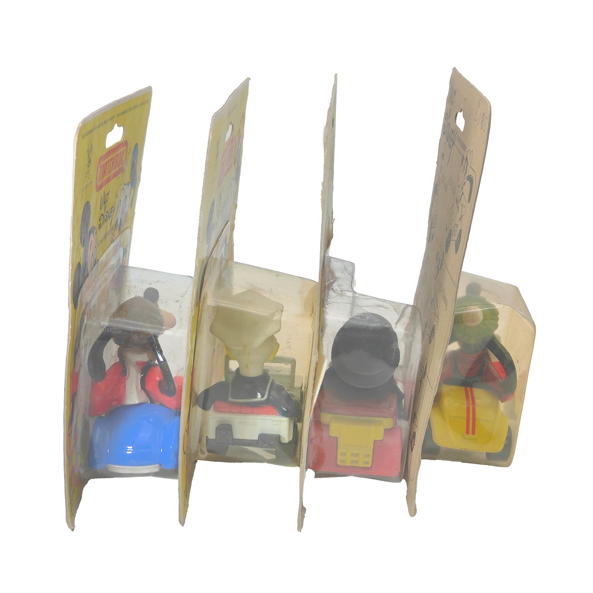 Walt Disney Bundle Of 4 Donald Duck Goofy Jiminy Cricket Matchbox 1979 Diecast Cars