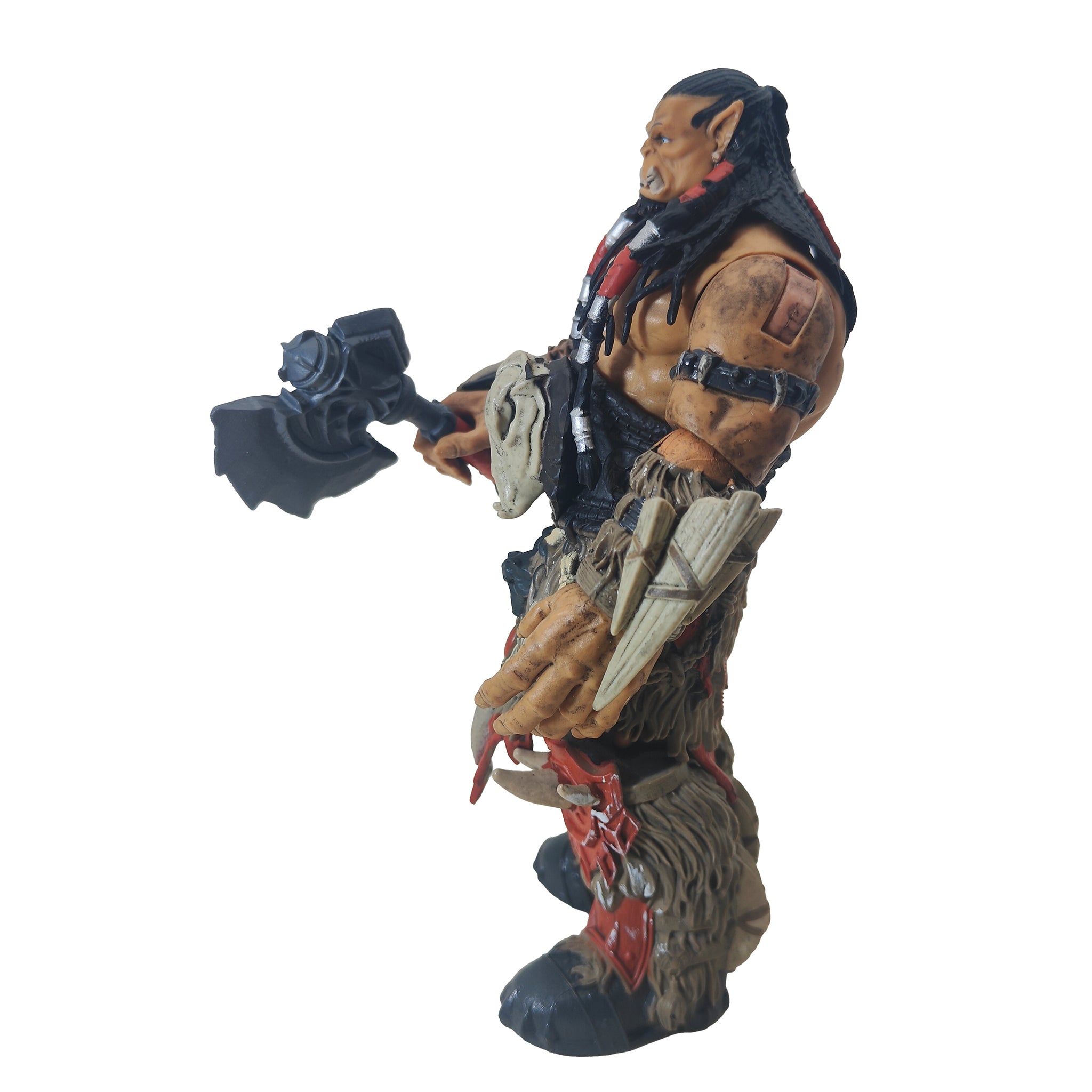 Warcraft Durotan Frostwolf Chieftain Jakks Pacific Action Figure 2016 – Video Game Characters, JAKKS Pacific, 16 cm, 2016, pre-owned collector piece, Uncanny Collectibles Dublin Ireland
