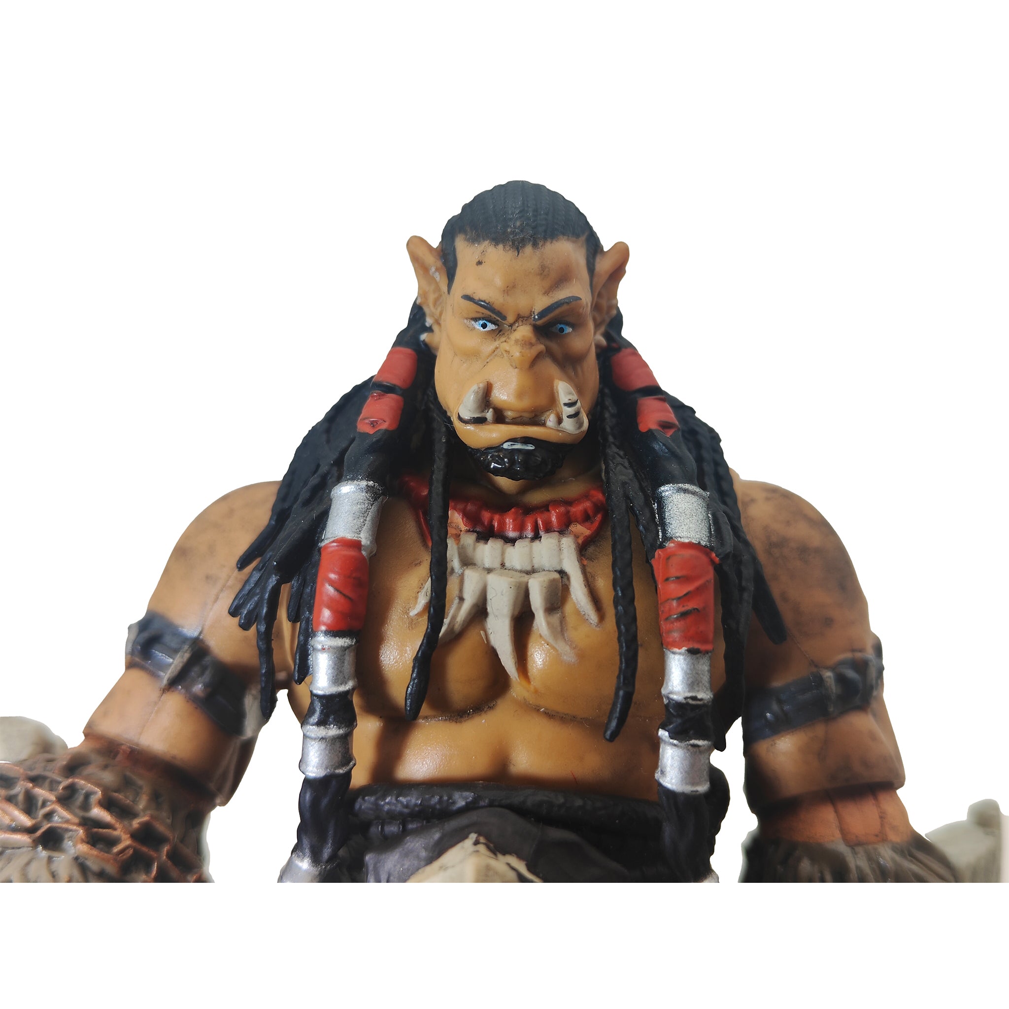 Warcraft Durotan Frostwolf Chieftain Jakks Pacific Action Figure 2016 – Video Game Characters, JAKKS Pacific, 16 cm, 2016, pre-owned collector piece, Uncanny Collectibles Dublin Ireland