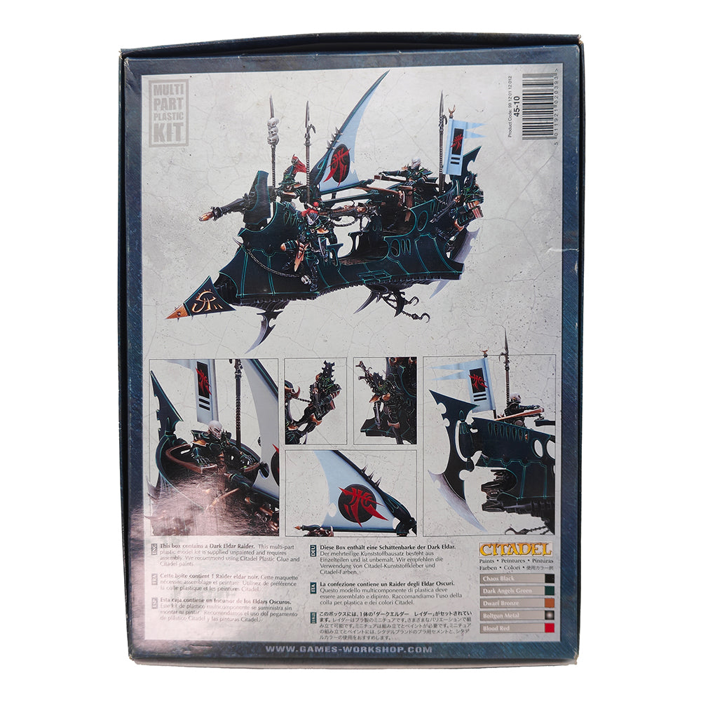 Warhammer 40000 Dark Eldar Raider Games Workshop 2010 45-10 – Warhammer 40k, Games Workshop, -, 2010, pre-owned collector piece, Uncanny Collectibles Dublin Ireland