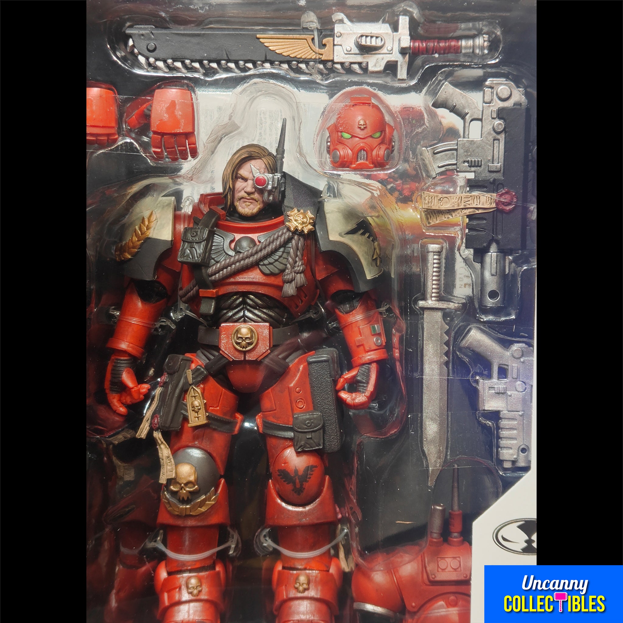 Warhammer 40000 Dawn of War 4 Captain Cyrus McFarlane Toys Action Figure Elite Edition