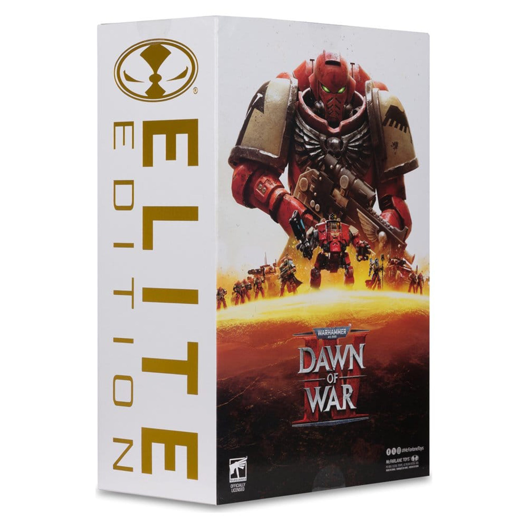 Warhammer 40000 Dawn of War 4 Captain Cyrus McFarlane Toys Action Figure Elite Edition – Warhammer 40k, McFarlane Toys, 20 cm, brand new collector item, Uncanny Collectibles Dublin Ireland