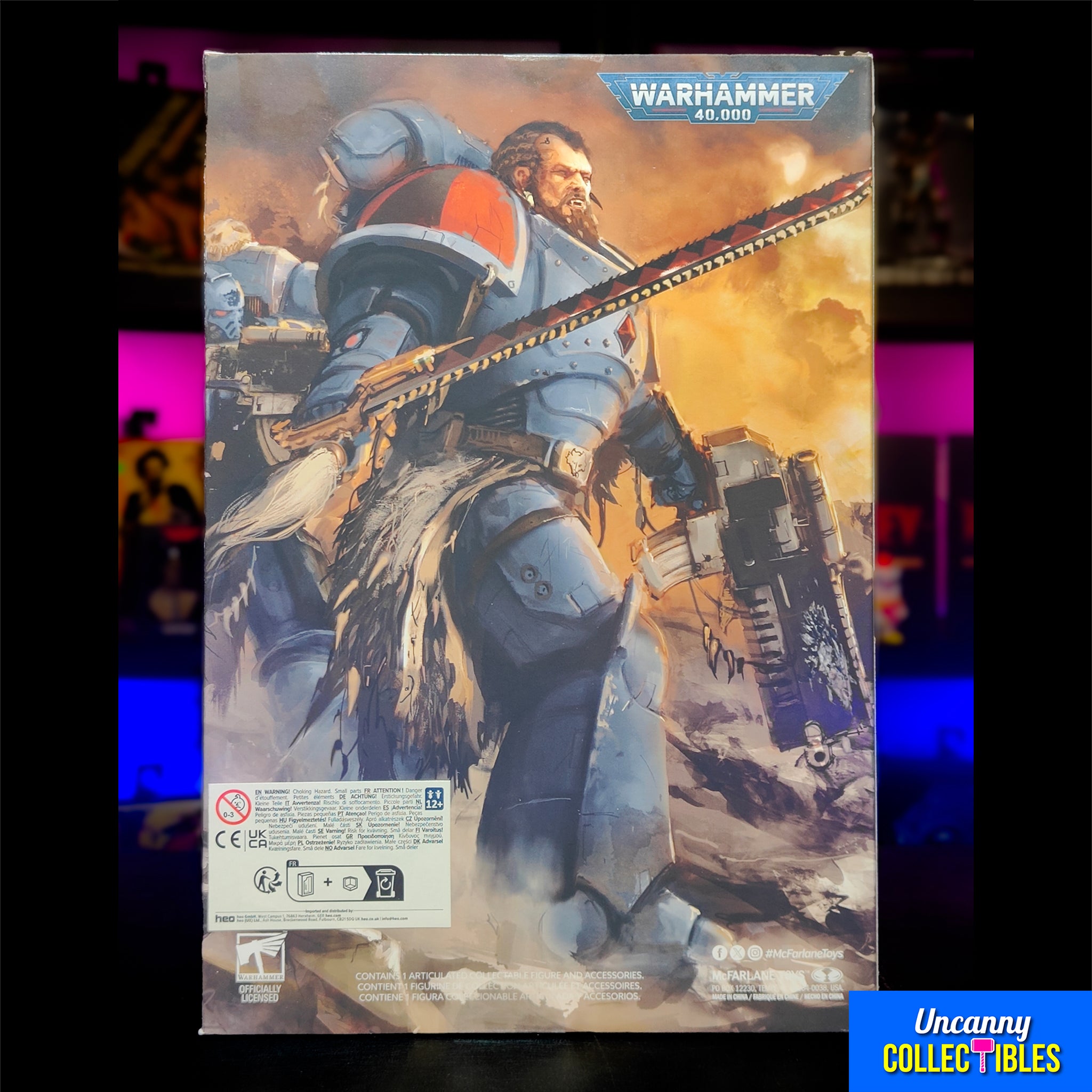 Warhammer 40000 Grey Hunter Space Wolves McFarlane Toys Action Figure