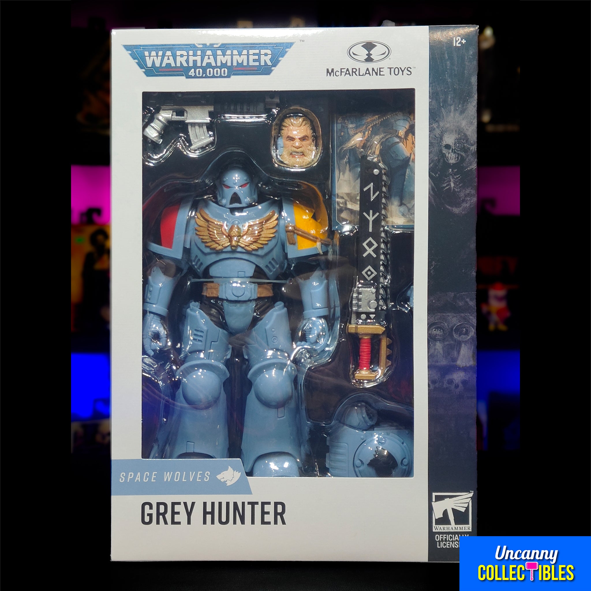 Warhammer 40000 Grey Hunter Space Wolves McFarlane Toys Action Figure