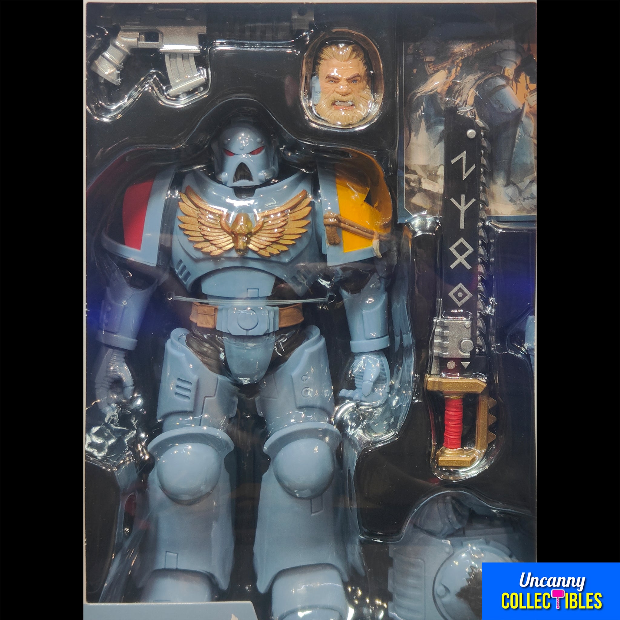 Warhammer 40000 Grey Hunter Space Wolves McFarlane Toys Action Figure – Warhammer 40k, McFarlane Toys, 18 cm, brand new collector item, Uncanny Collectibles Dublin Ireland