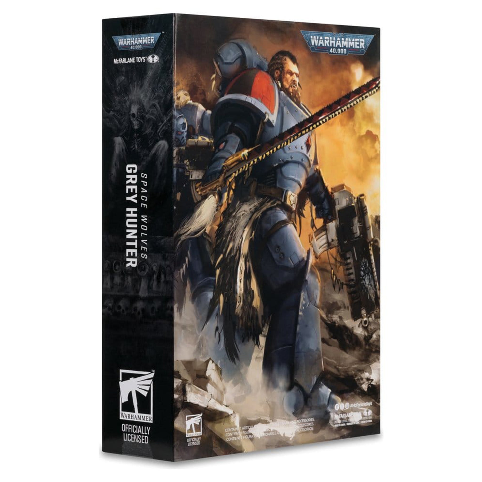 Warhammer 40000 Grey Hunter Space Wolves McFarlane Toys Action Figure – Warhammer 40k, McFarlane Toys, 18 cm, brand new collector item, Uncanny Collectibles Dublin Ireland