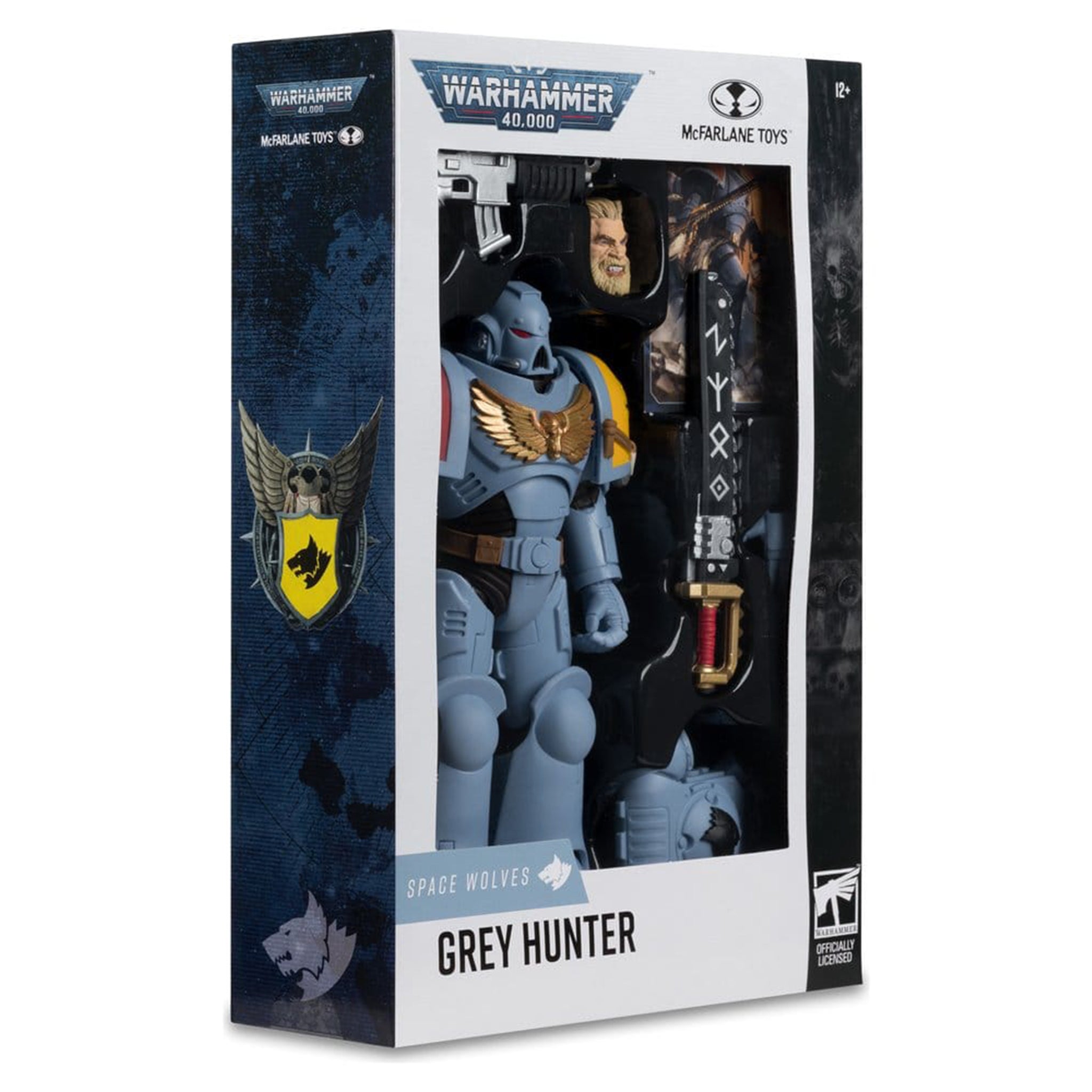 Warhammer 40000 Grey Hunter Space Wolves McFarlane Toys Action Figure – Warhammer 40k, McFarlane Toys, 18 cm, brand new collector item, Uncanny Collectibles Dublin Ireland