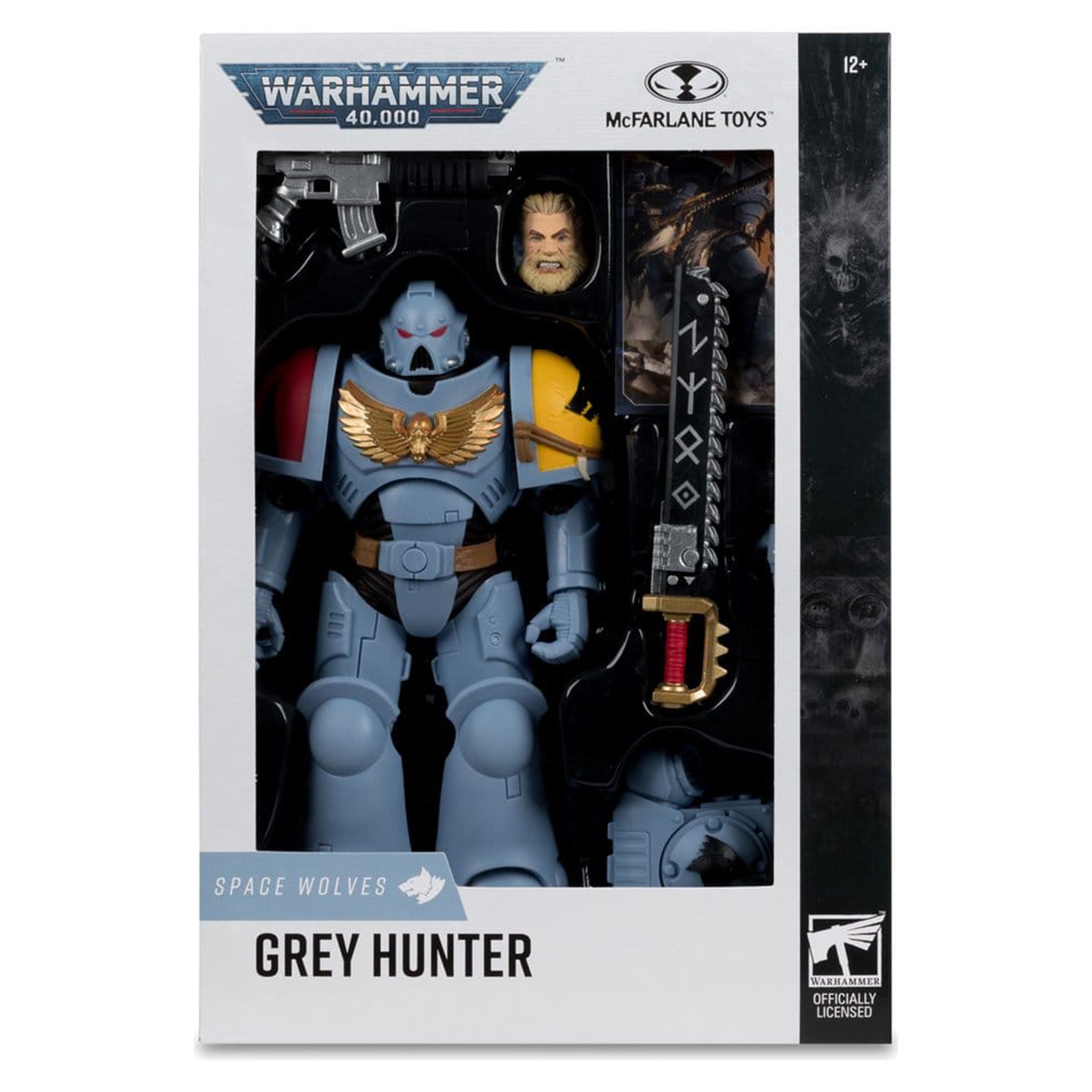 Warhammer 40000 Grey Hunter Space Wolves McFarlane Toys Action Figure – Warhammer 40k, McFarlane Toys, 18 cm, brand new collector item, Uncanny Collectibles Dublin Ireland
