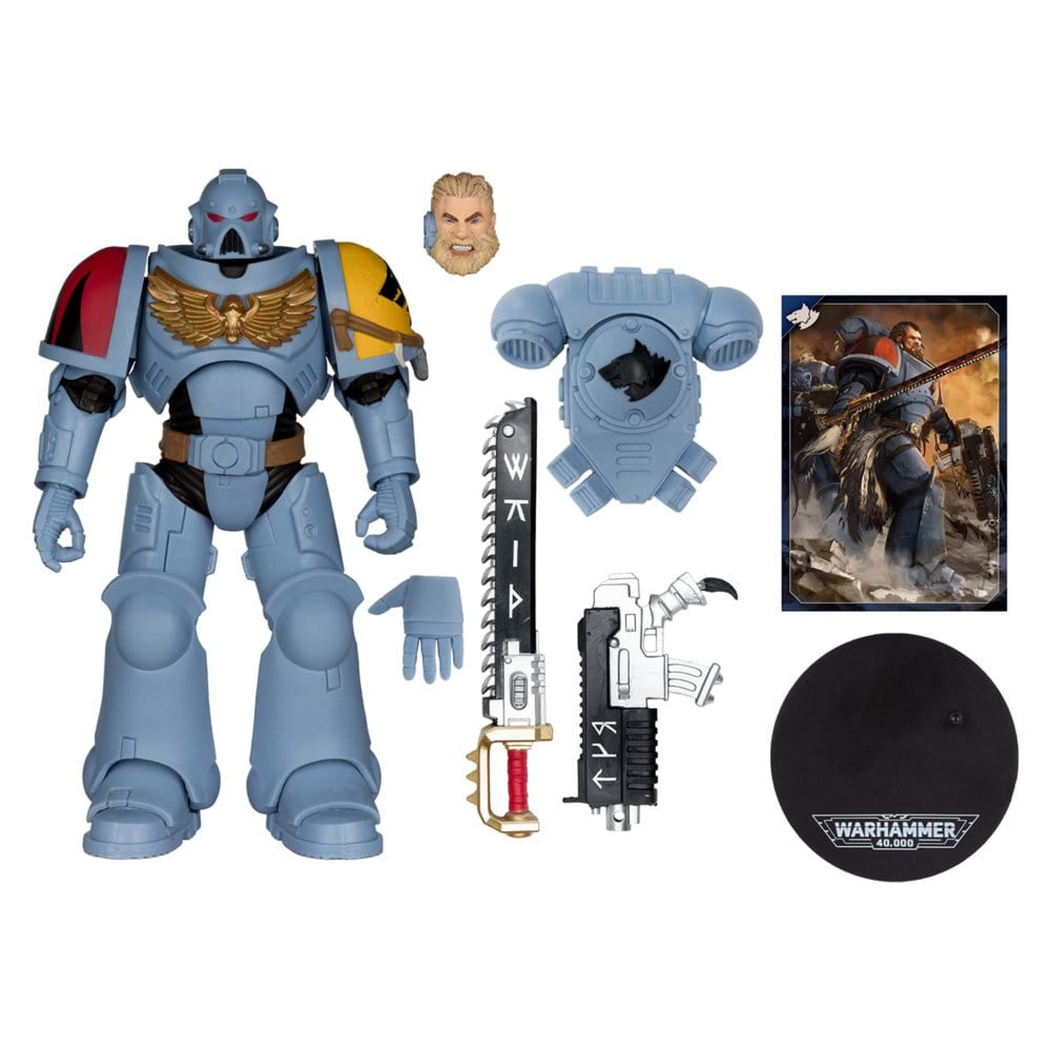 Warhammer 40000 Grey Hunter Space Wolves McFarlane Toys Action Figure