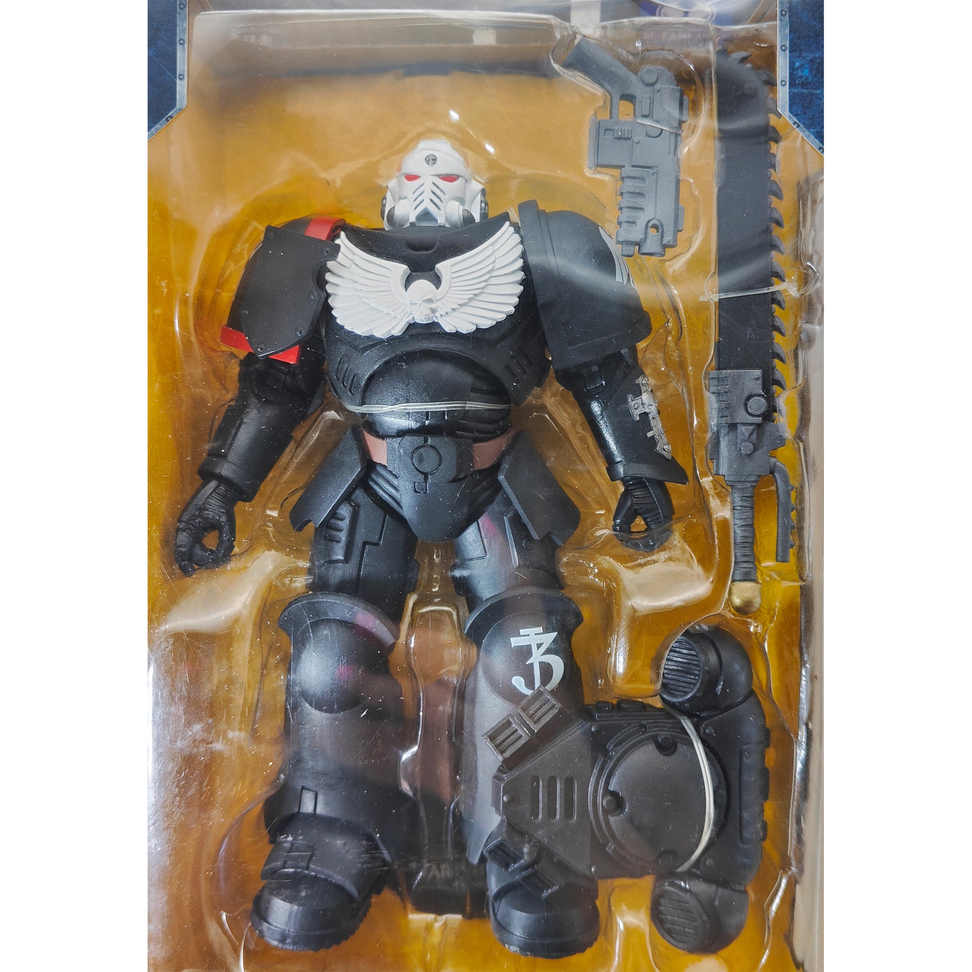 Warhammer 40000 Raven Guard Veteran Sergeant McFarlane Toys Action Figure 2021 18cm
