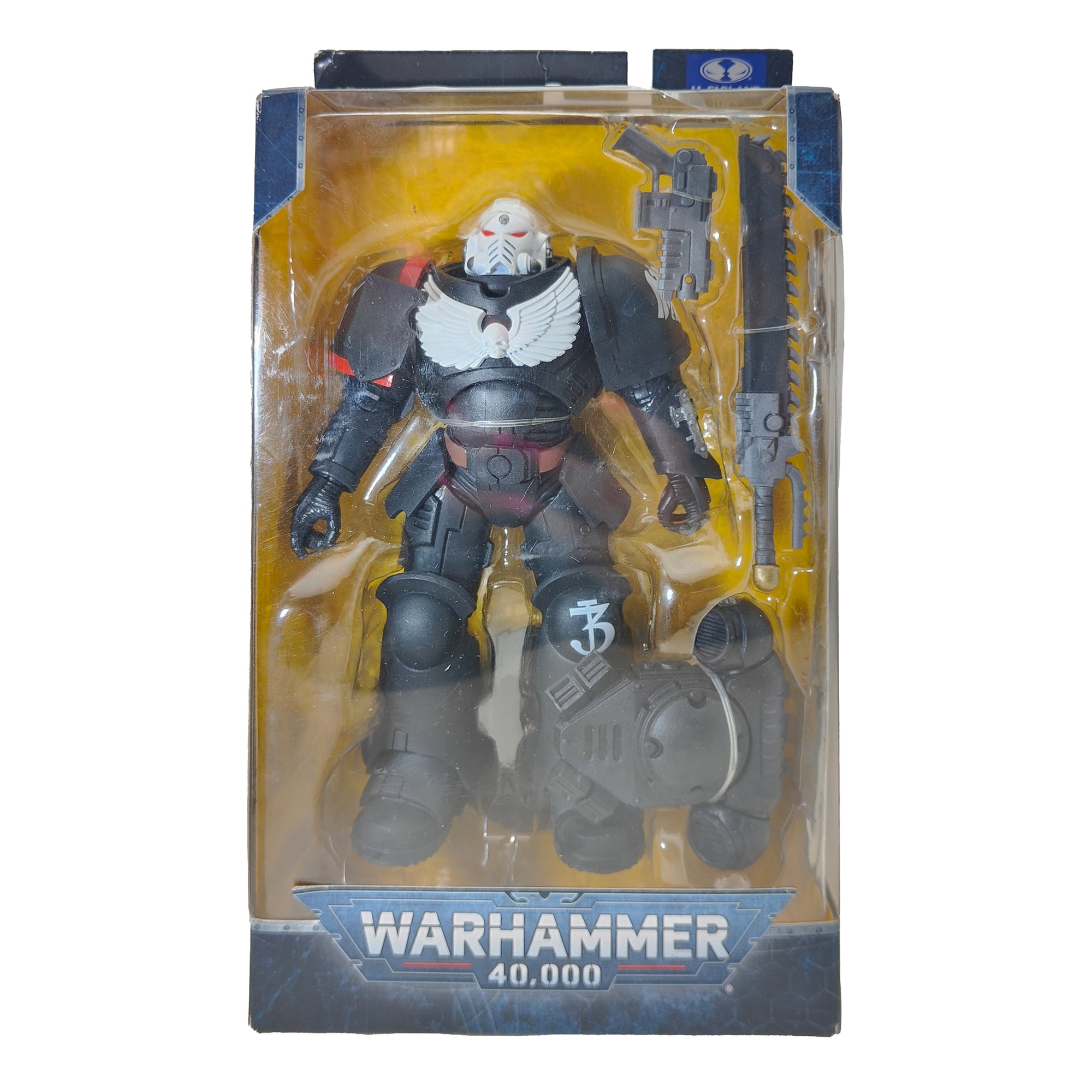 Warhammer 40000 Raven Guard Veteran Sergeant McFarlane Toys Action Figure 2021 18cm