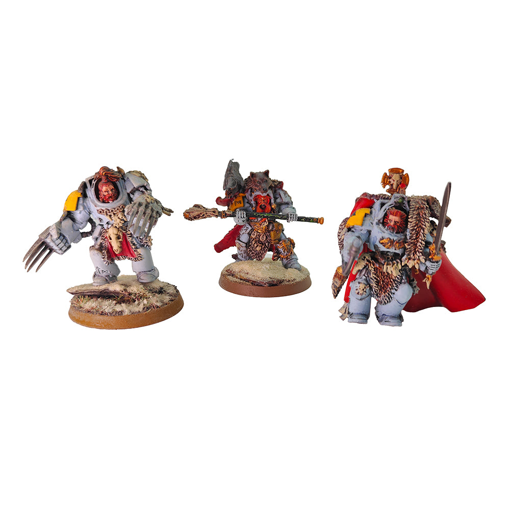 Warhammer 40000 Space Wolves Figures And Stormfang Gunship Parts Games Workshop 2011  53-11