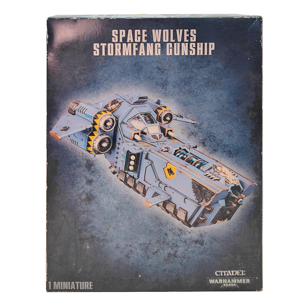 Warhammer 40000 Space Wolves Figures And Stormfang Gunship Parts Games Workshop 2011  53-11