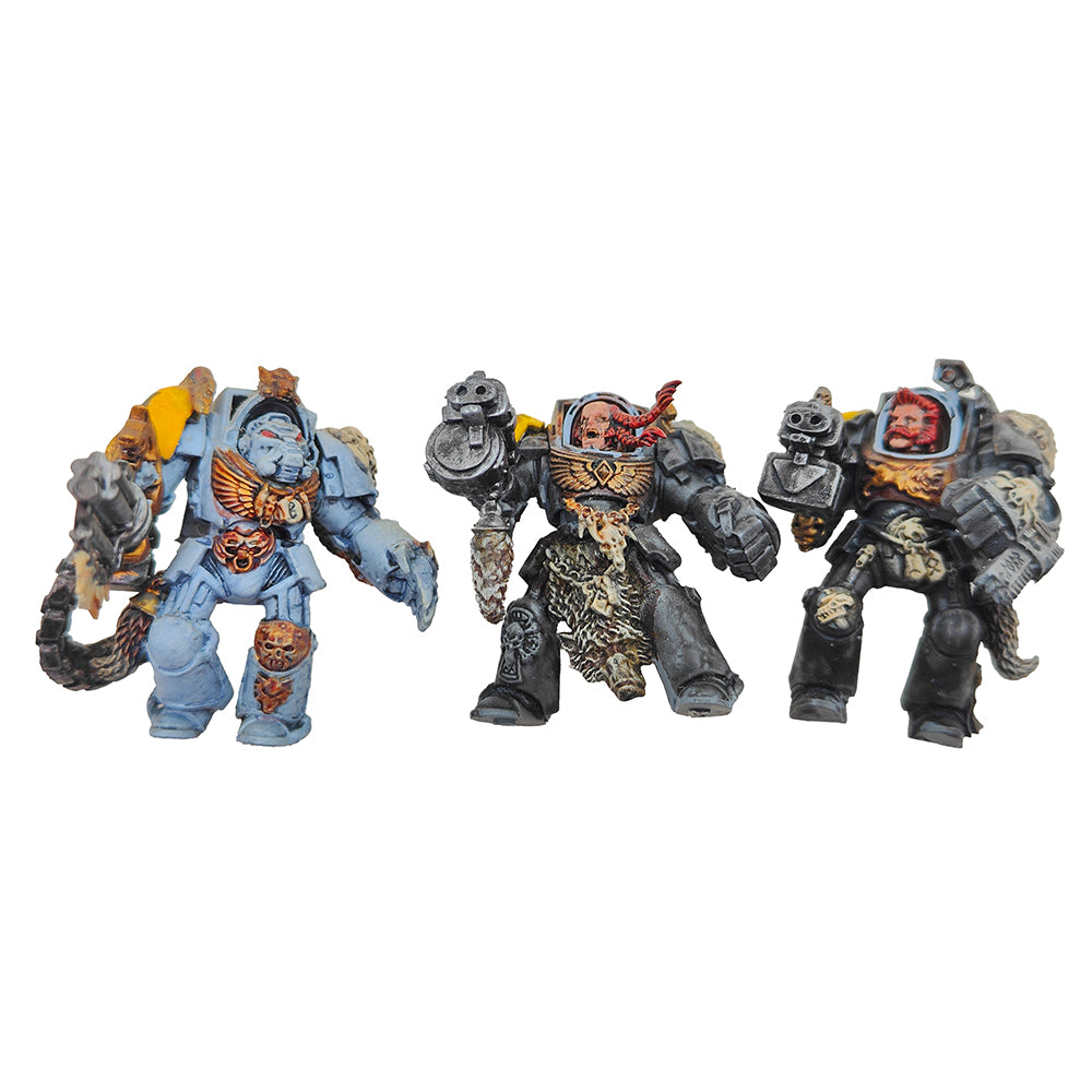 Warhammer 40000 Space Wolves Figures And Stormfang Gunship Parts Games Workshop 2011  53-11