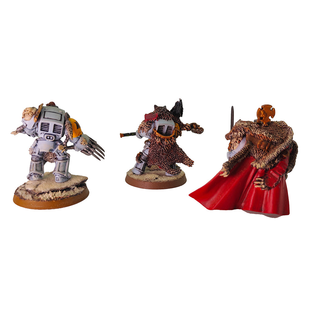 Warhammer 40000 Space Wolves Figures And Stormfang Gunship Parts Games Workshop 2011  53-11