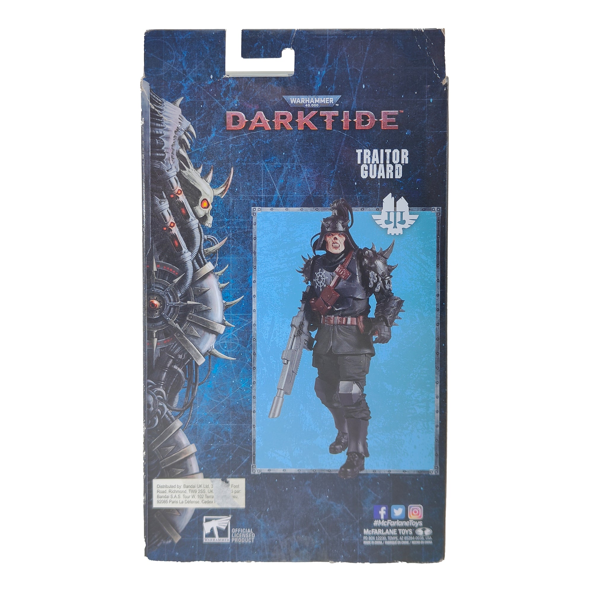 Warhammer 40000 Traitor Guard Darktide McFarlane Toys Action Figure 2022 18cm