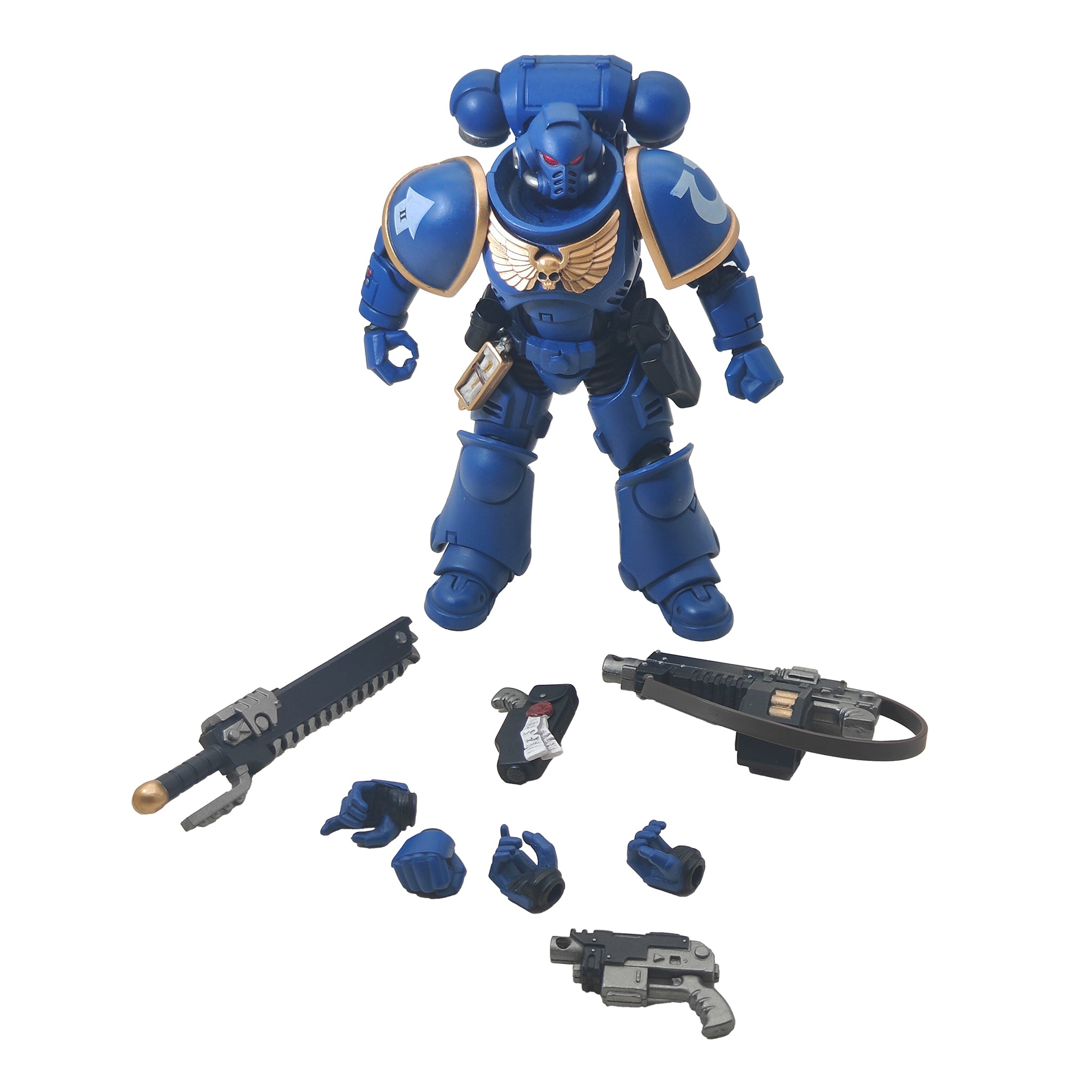 Warhammer 40000 Ultramarine Intercessor Joytoy 1/18 Scale Action Figure