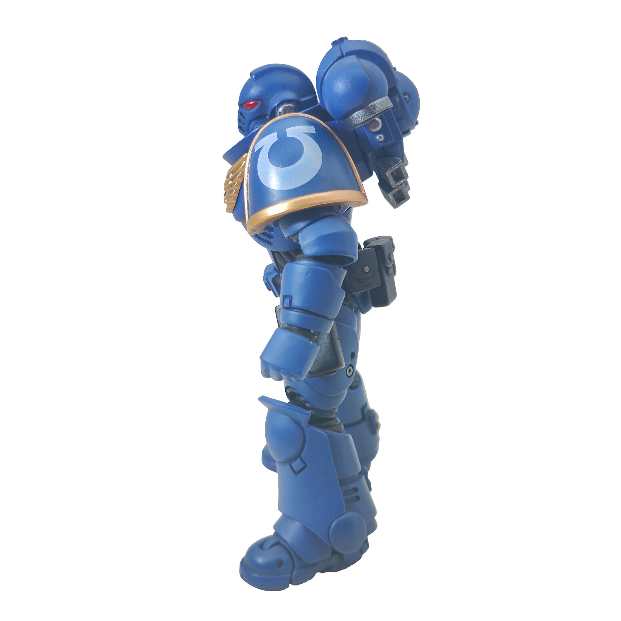 Warhammer 40000 Ultramarine Intercessor Joytoy 1/18 Scale Action Figure – Warhammer 40k, Joytoy, 12 cm, pre-owned collector piece, Uncanny Collectibles Dublin Ireland