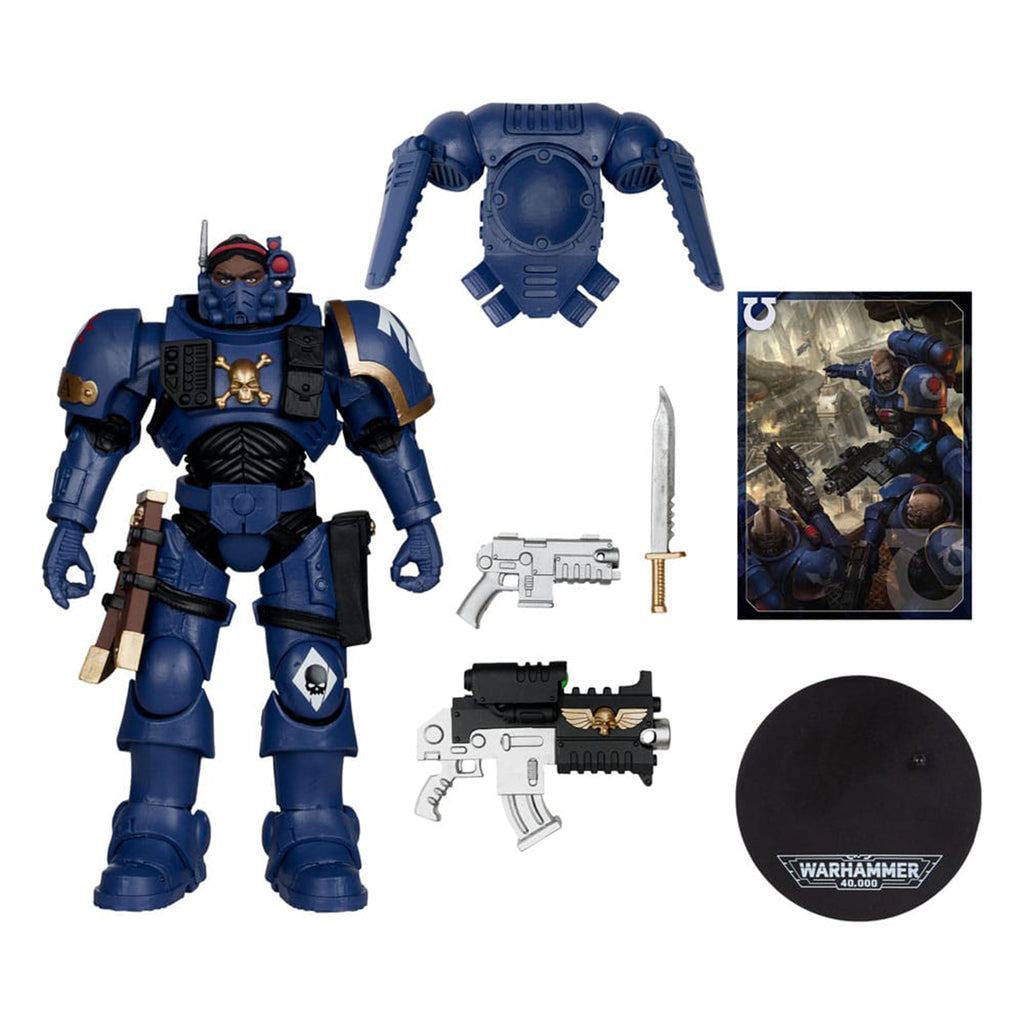 Warhammer 40000 Ultramarines Lieutenant Phobos Armour McFarlane Action Figure