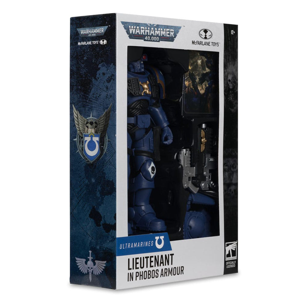 Warhammer 40000 Ultramarines Lieutenant Phobos Armour McFarlane Action Figure