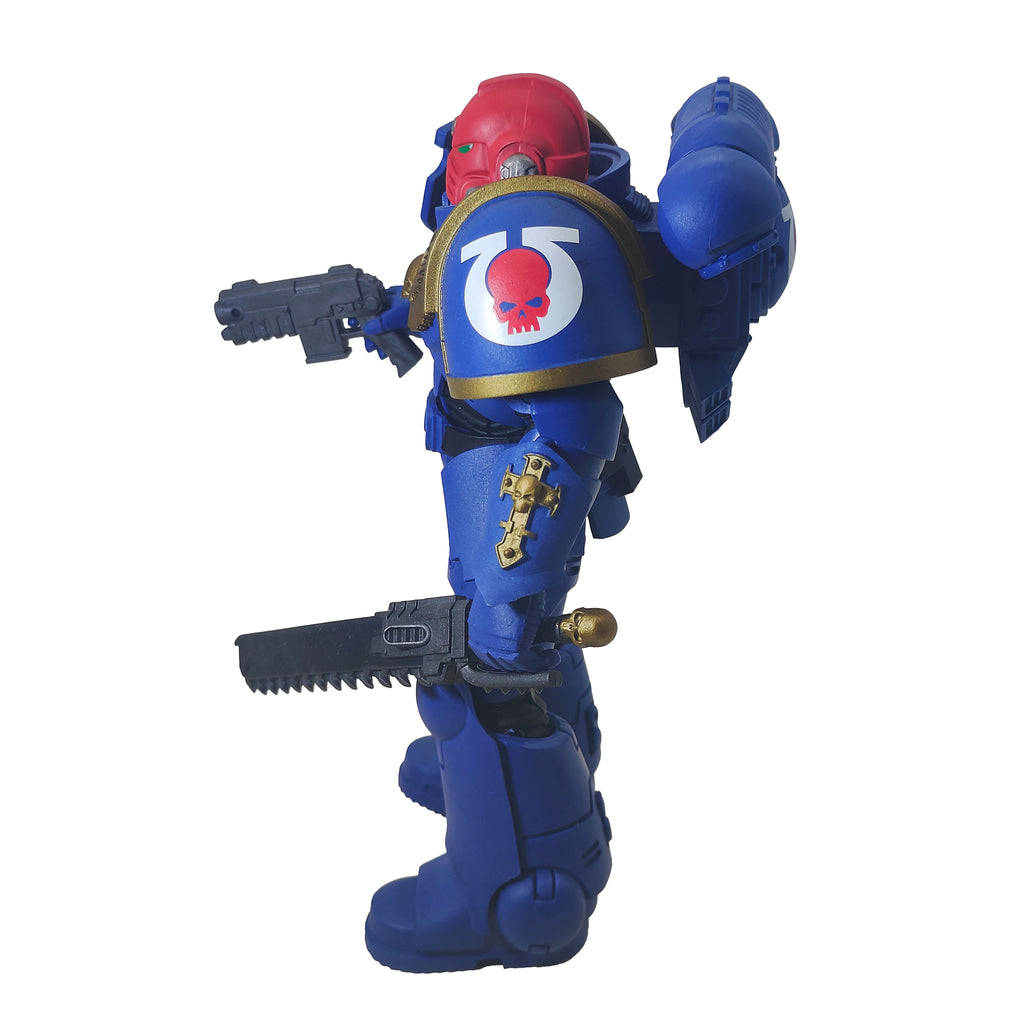 Warhammer 40000 Ultramarines Primaris Assault Intercessor McFarlane Figure - photo 5 of 8