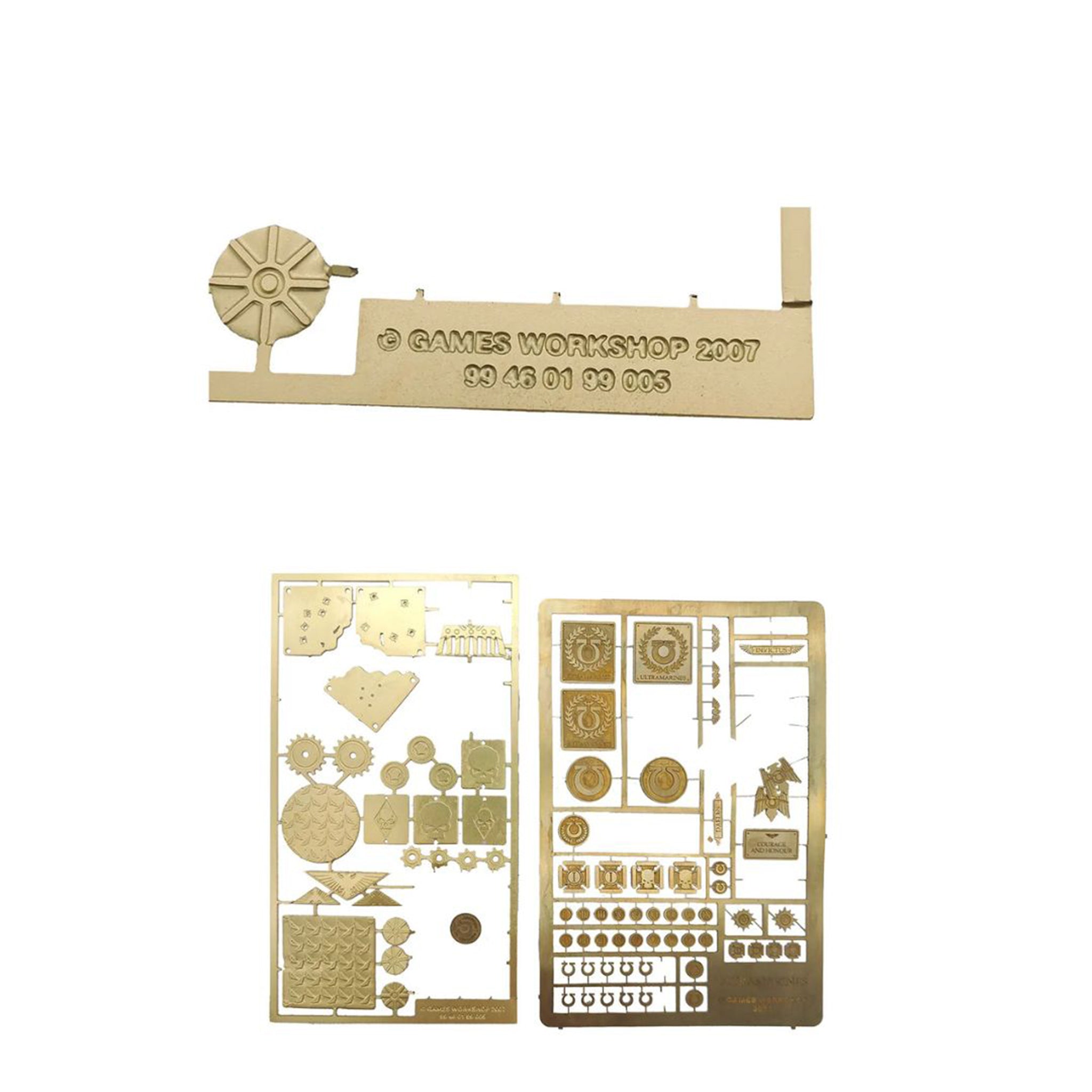 Warhammer 40K Fantasy Job Lot Forge World Purity Seals Ultramarines Brass Etch