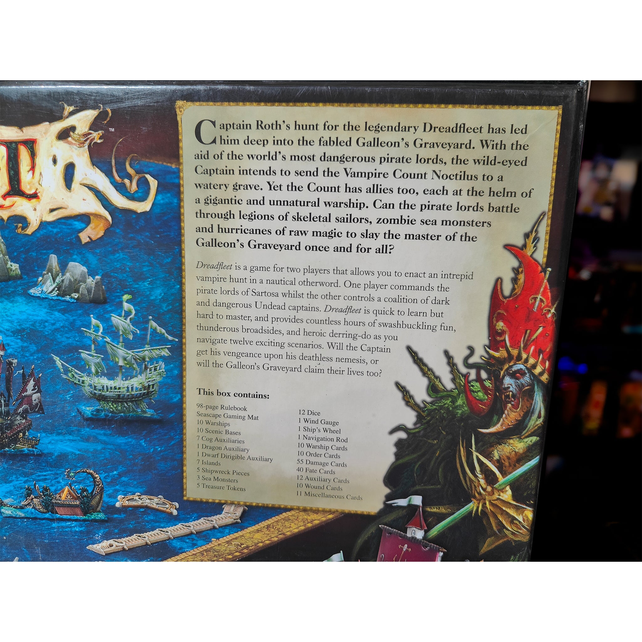 Warhammer Dreadfleet Games Workshop 2011Â  DF-01-60 Incomplete – Warhammer 40k, Games Workshop, -, 2011, pre-owned collector piece, Uncanny Collectibles Dublin Ireland