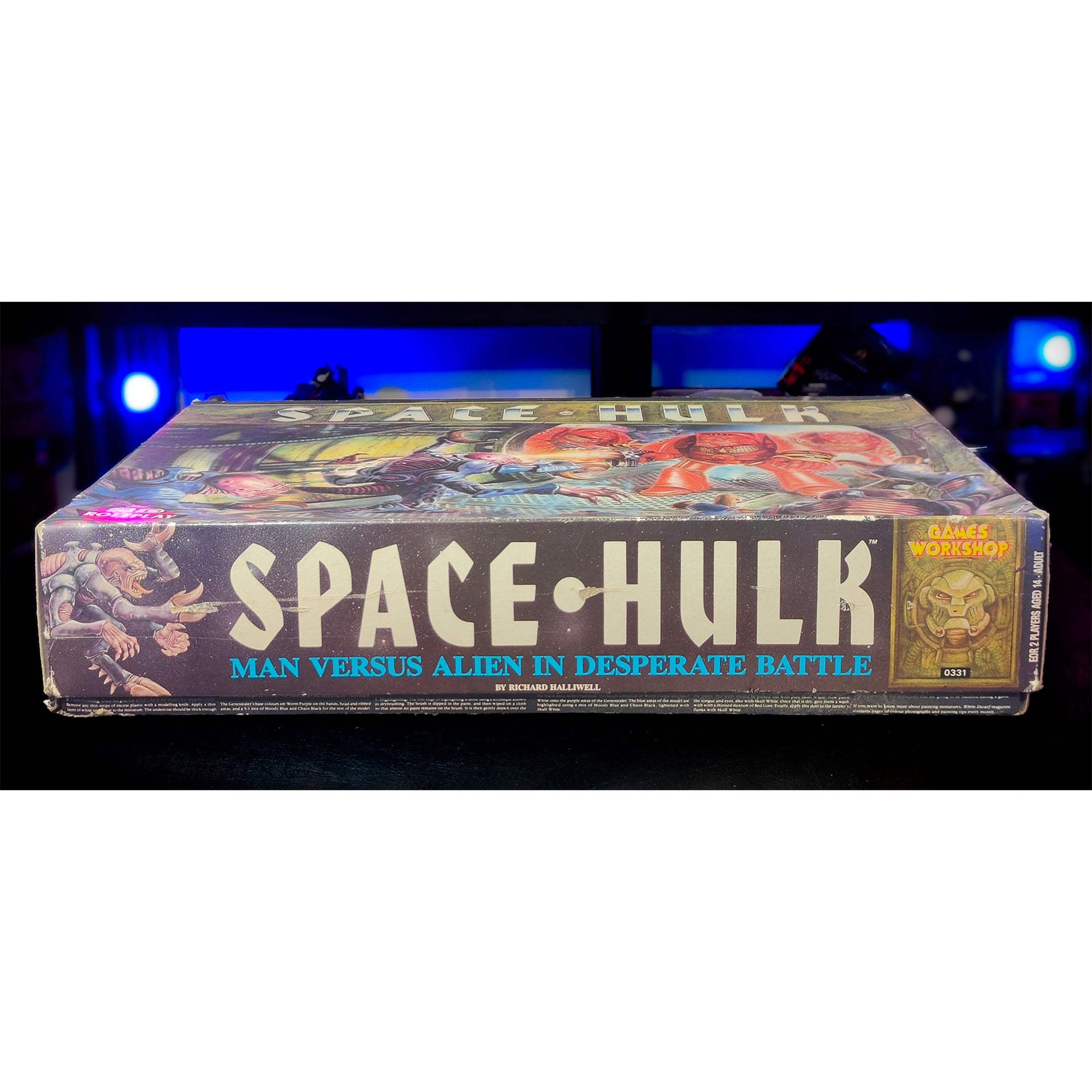Warhammer Space Hulk 1st Edition Games Workshop 1989 003314 Incomplete