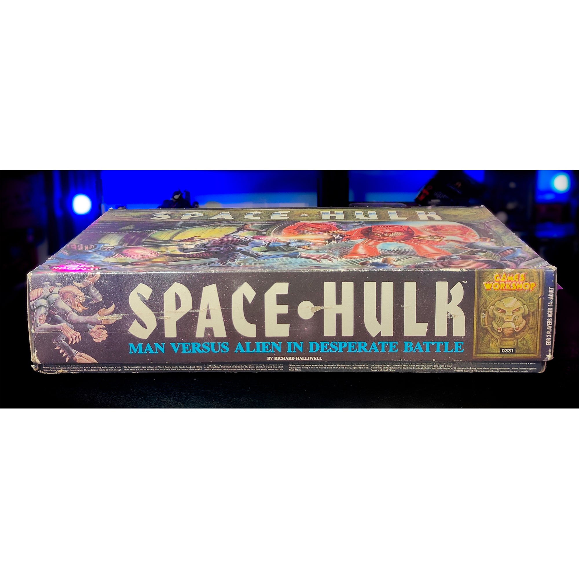 Warhammer Space Hulk 1st Edition Games Workshop 1989 003314 Incomplete