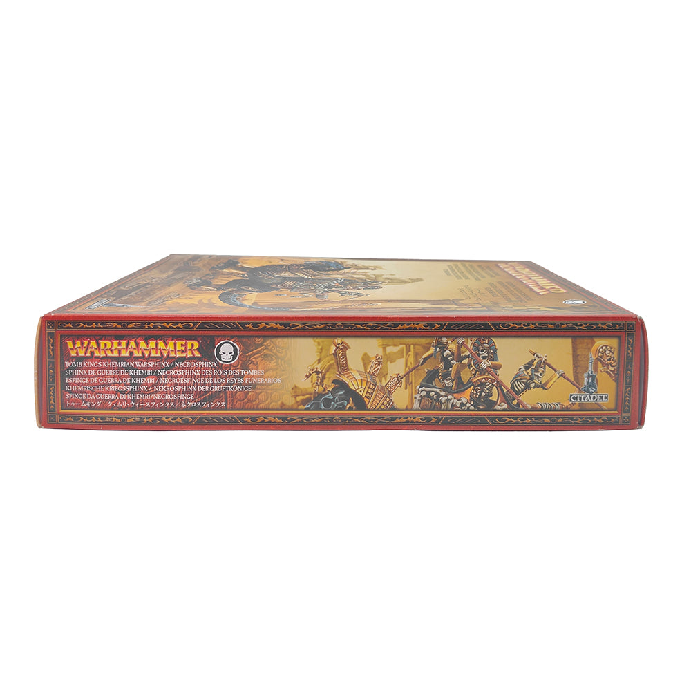 Warhammer Tomb Kings Khemrian Warsphinx Necrosphinx Games Workshop 2009  94-09 – Warhammer 40k, Games Workshop, -, 2009, pre-owned collector piece, Uncanny Collectibles Dublin Ireland