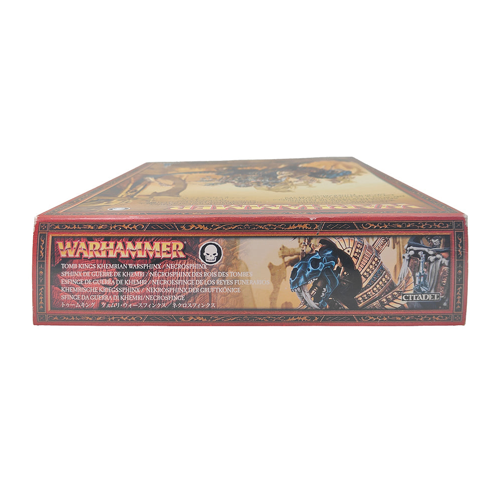 Warhammer Tomb Kings Khemrian Warsphinx Necrosphinx Games Workshop 2009  94-09 – Warhammer 40k, Games Workshop, -, 2009, pre-owned collector piece, Uncanny Collectibles Dublin Ireland