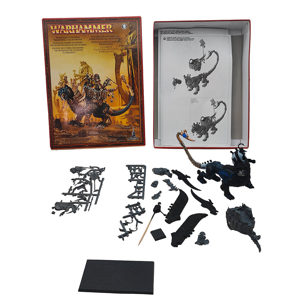 Warhammer Tomb Kings Khemrian Warsphinx Necrosphinx Games Workshop 2009  94-09
