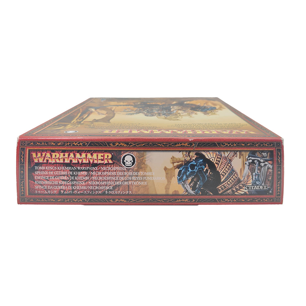 Warhammer Tomb Kings Khemrian Warsphinx Necrosphinx Games Workshop 2009  94-09