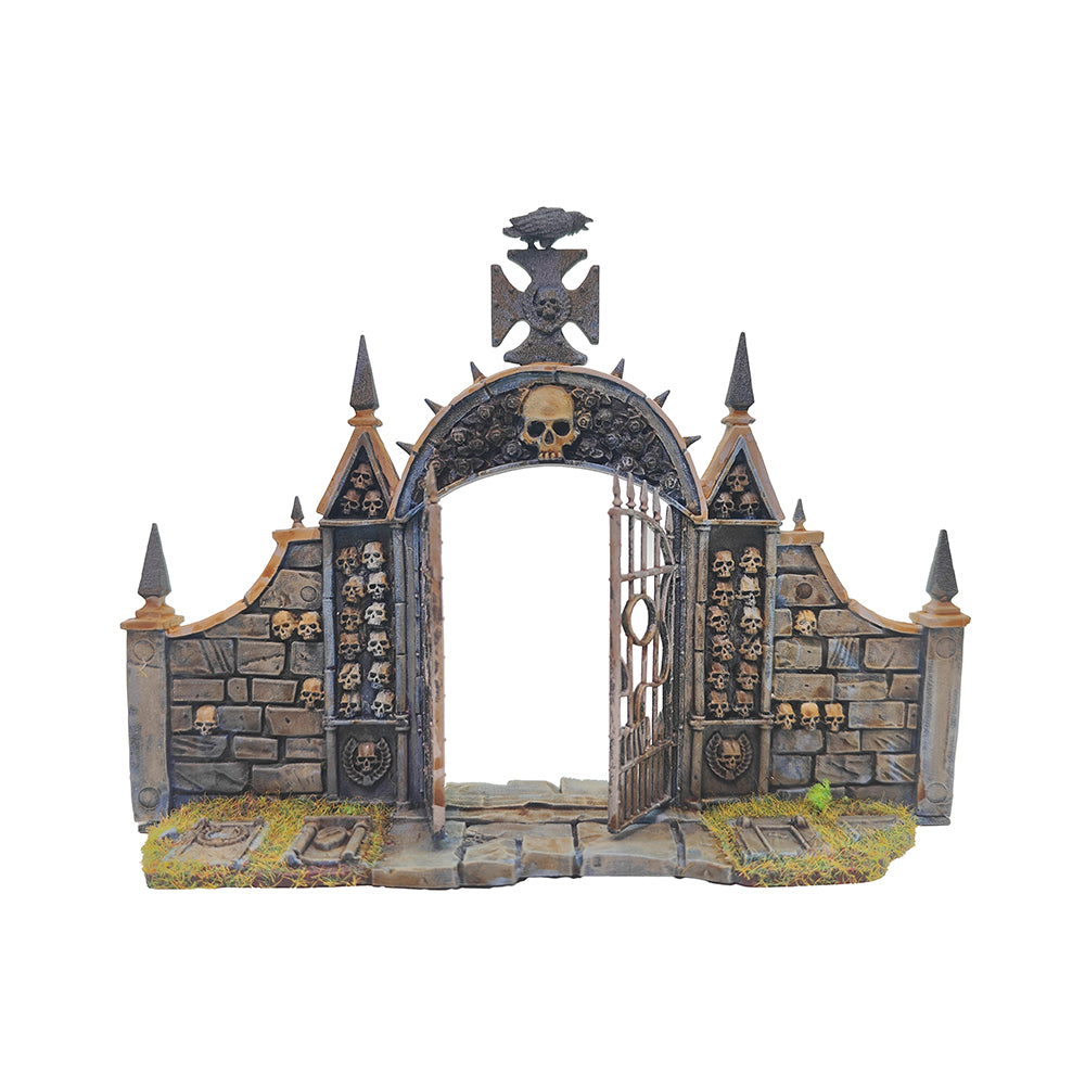 Warhammer Vampire Counts Garden of Morr Cemetery Gates Painted Terrain 111-30 – Warhammer 40k, Games Workshop, -, 2022, pre-owned collector piece, Uncanny Collectibles Dublin Ireland