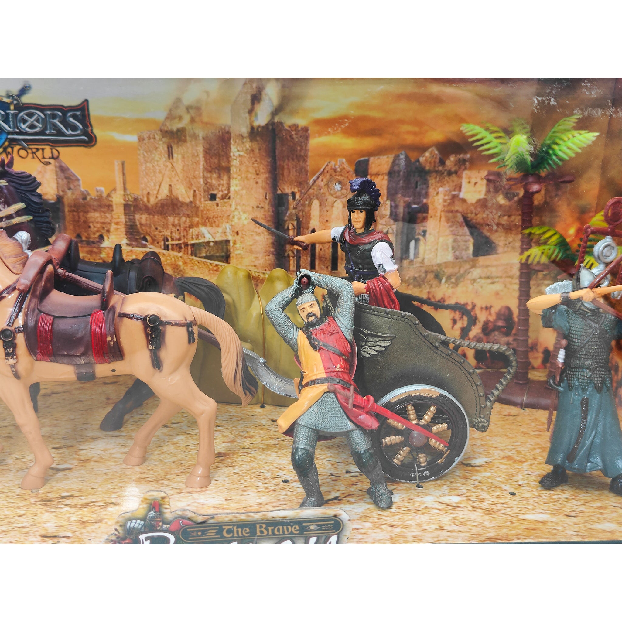 Warriors of the World Brave Roman Ancient Legend Figure Set – Movie Icons & Heroes, Vintage Brands, 6 cm, pre-owned collector piece, Uncanny Collectibles Dublin Ireland