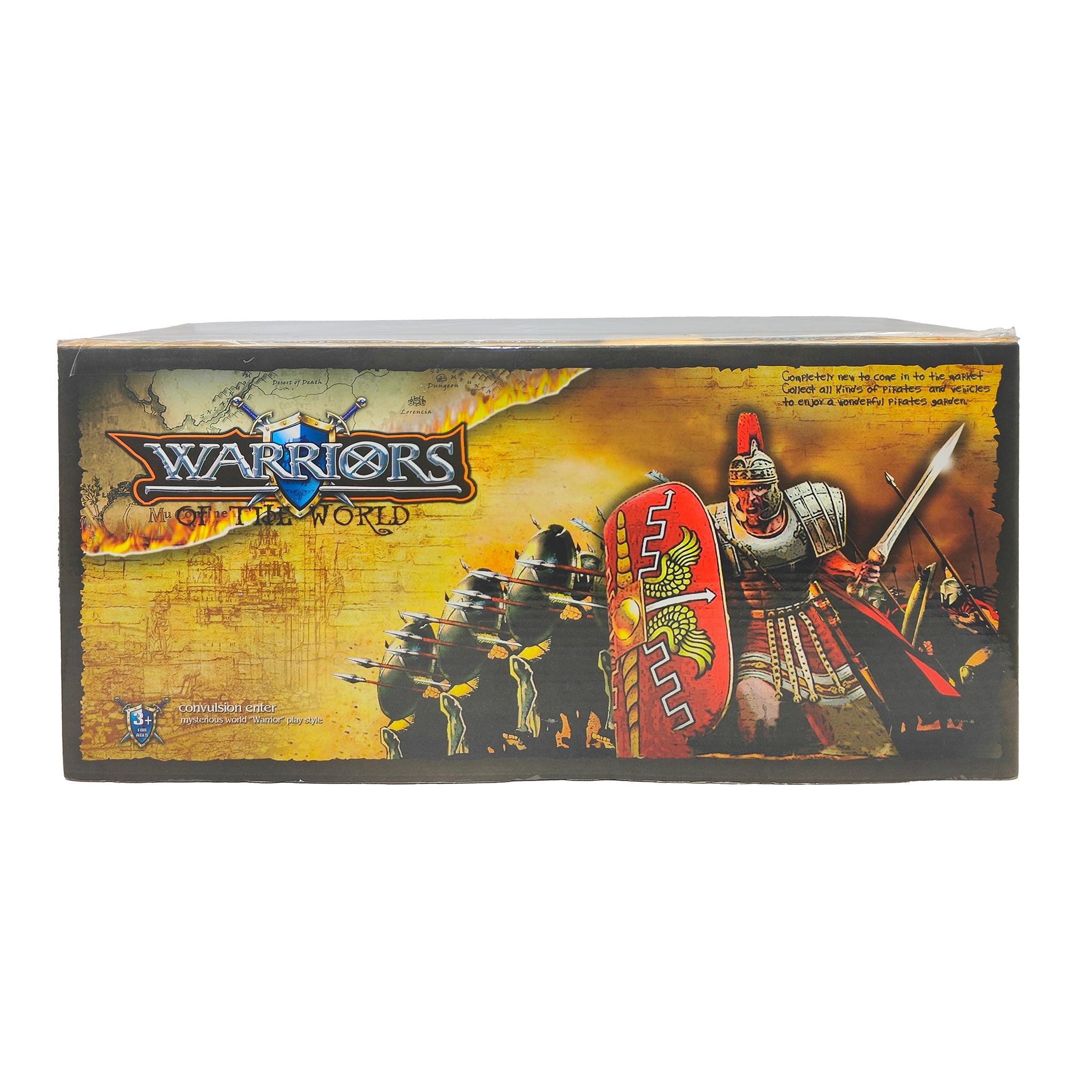 Warriors of the World Brave Roman Ancient Legend Figure Set – Movie Icons & Heroes, Vintage Brands, 6 cm, pre-owned collector piece, Uncanny Collectibles Dublin Ireland