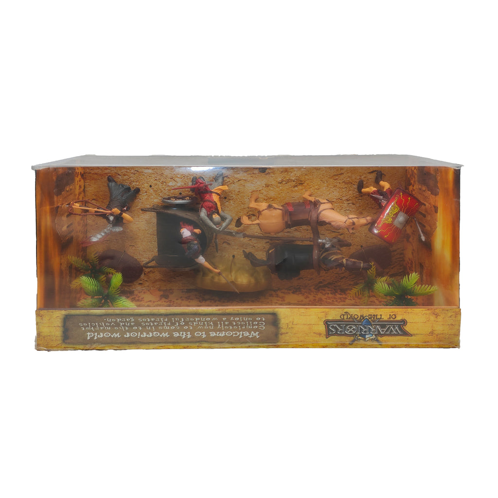 Warriors of the World Brave Roman Ancient Legend Figure Set – Movie Icons & Heroes, Vintage Brands, 6 cm, pre-owned collector piece, Uncanny Collectibles Dublin Ireland