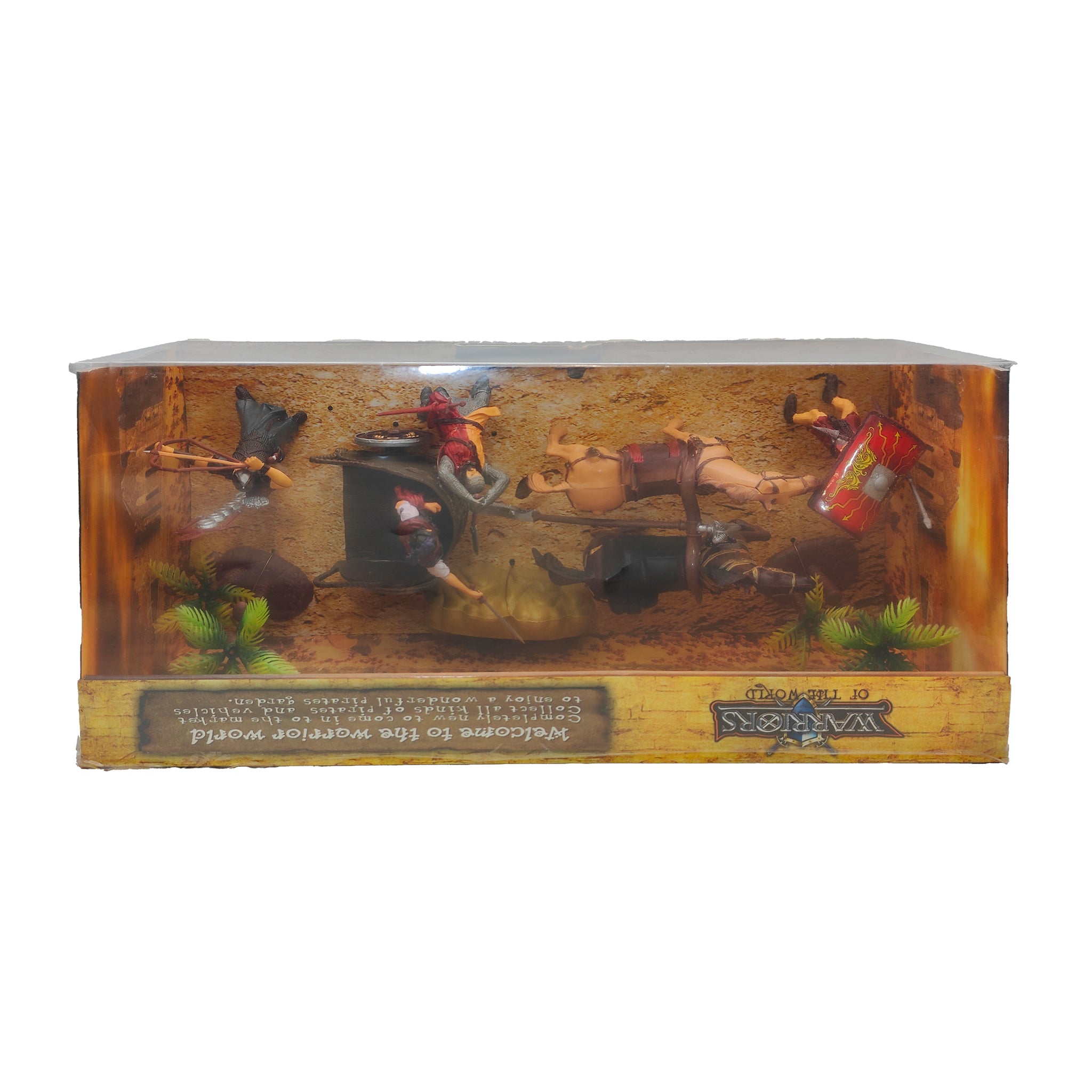 Warriors of the World Brave Roman Ancient Legend Figure Set – Movie Icons & Heroes, Vintage Brands, 6 cm, pre-owned collector piece, Uncanny Collectibles Dublin Ireland