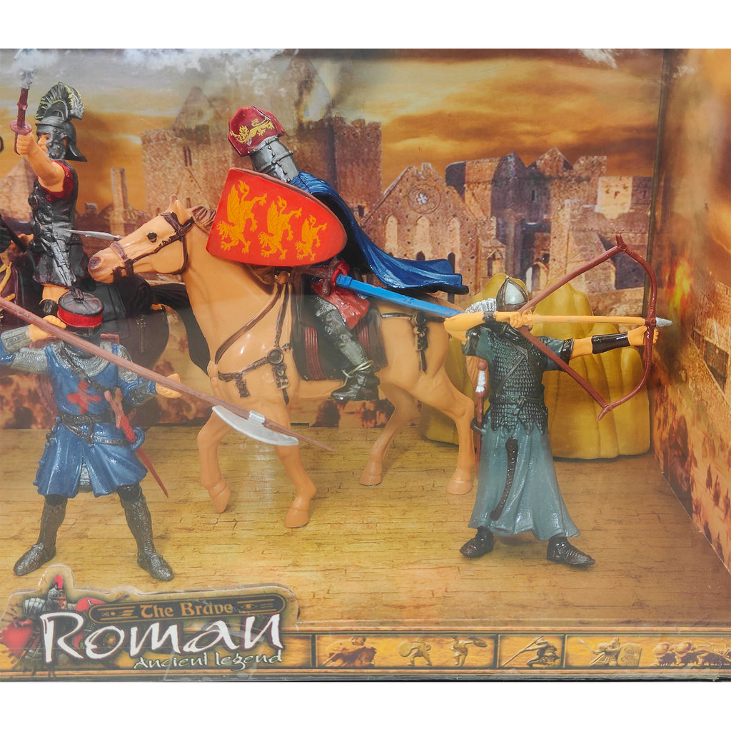 Warriors of the World Roman Ancient Legend Figure Set