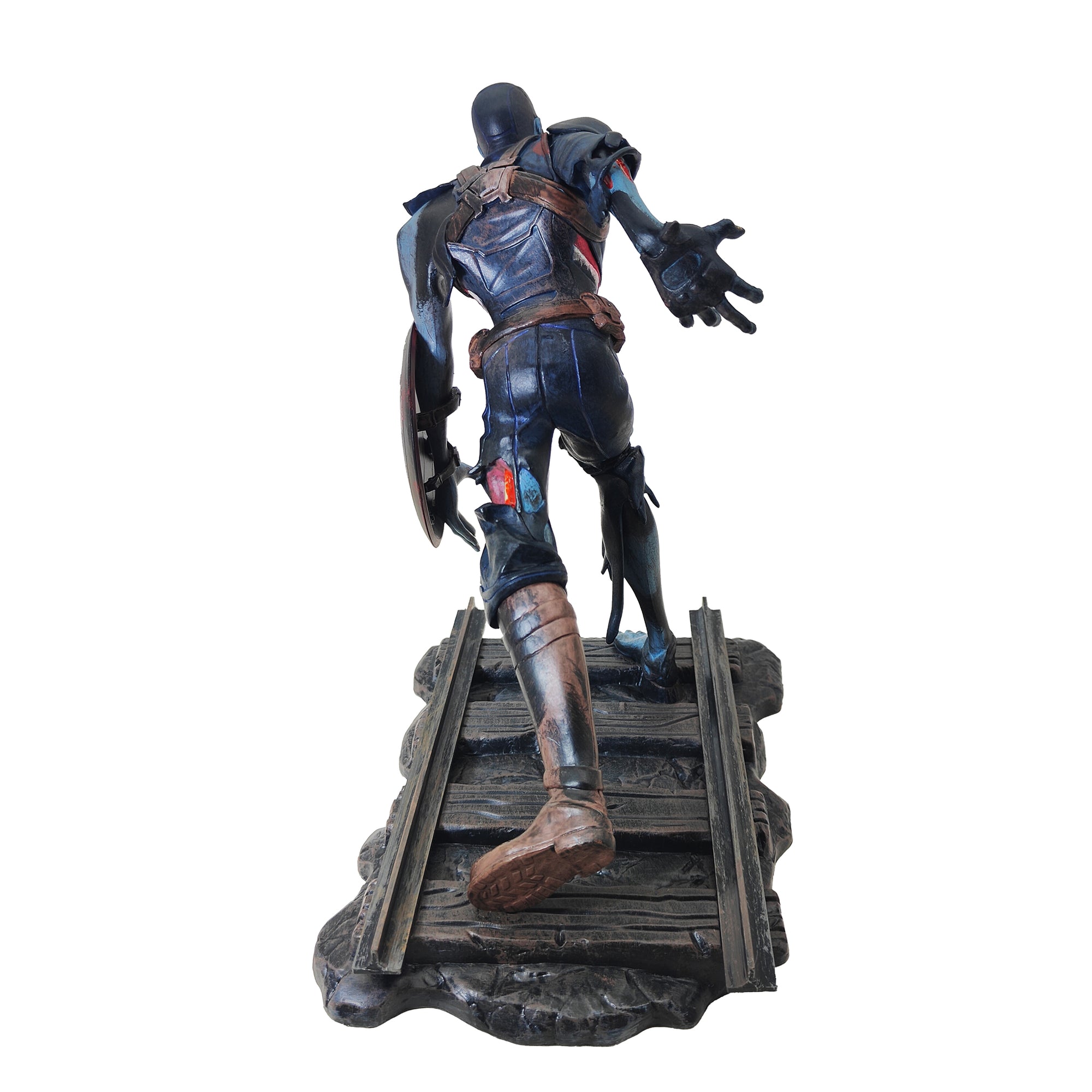 What If Zombie Captain America Diamond Select Gallery Diorama Statue 2022 23cm