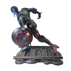 What If Zombie Captain America Diamond Select Gallery Diorama Statue 2022 23cm – Avengers, Diamond Select Toys, 23 cm, 2022, pre-owned collector piece, Uncanny Collectibles Dublin Ireland