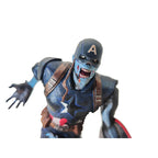 What If Zombie Captain America Diamond Select Gallery Diorama Statue 2022 23cm – Avengers, Diamond Select Toys, 23 cm, 2022, pre-owned collector piece, Uncanny Collectibles Dublin Ireland