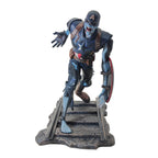 What If Zombie Captain America Diamond Select Gallery Diorama Statue 2022 23cm – Avengers, Diamond Select Toys, 23 cm, 2022, pre-owned collector piece, Uncanny Collectibles Dublin Ireland