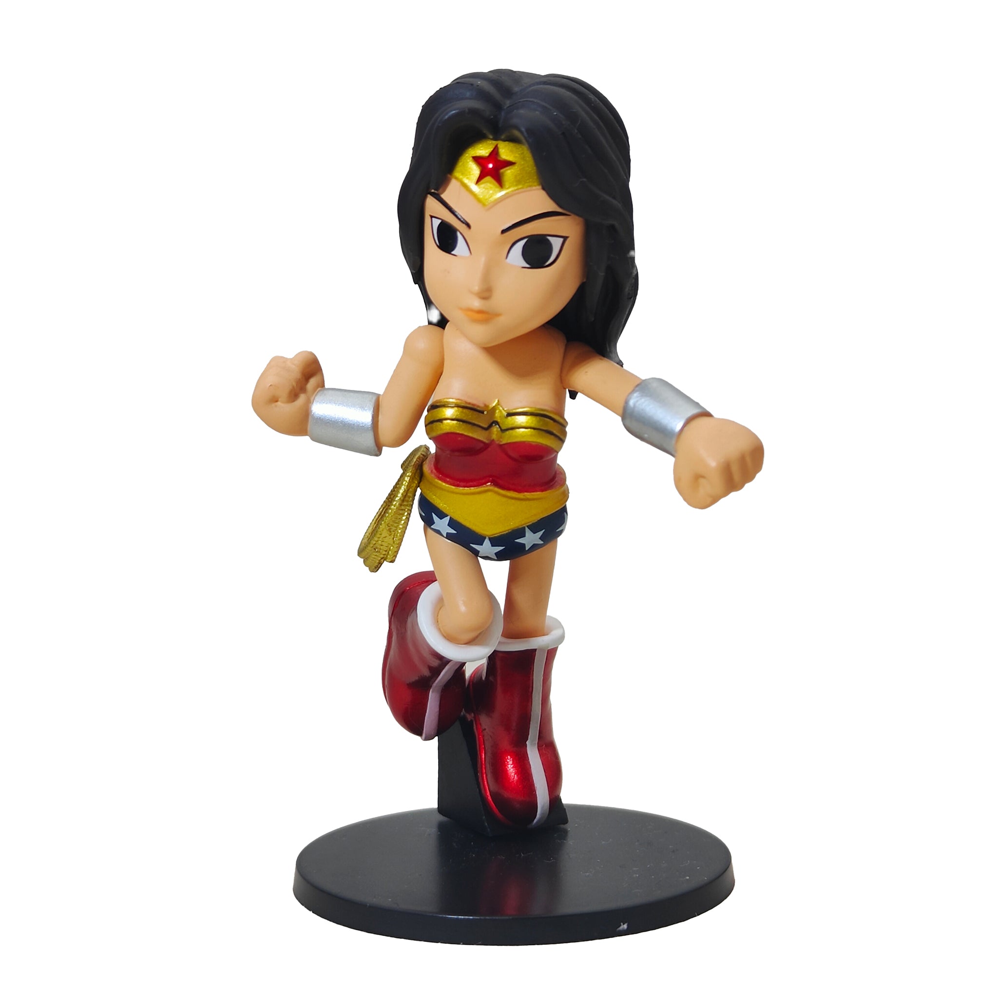 Justice League Wonder Woman Herocross Action Figure 2017 9cm – DC Heroes, Herocross, 9 cm, 2017, pre-owned collector piece, Uncanny Collectibles Dublin Ireland